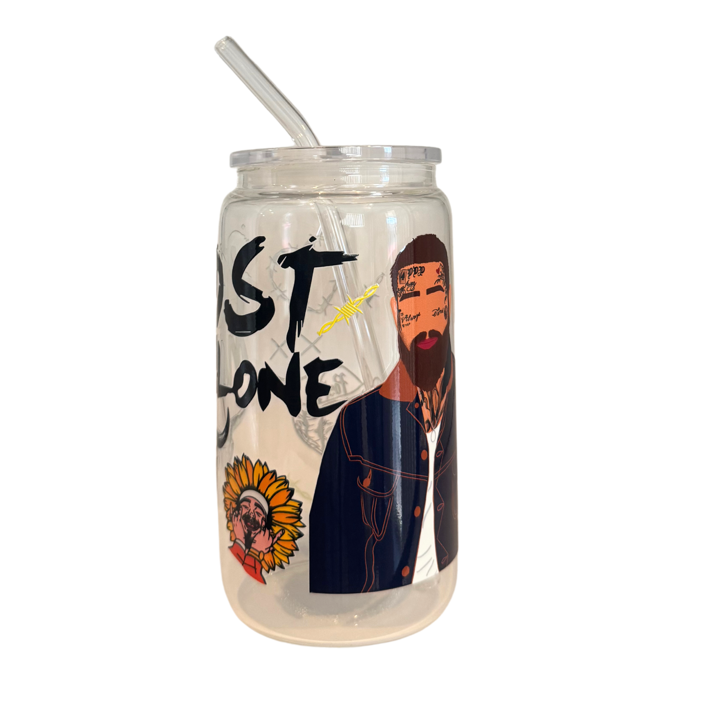 PM 500ml Glass (16oz) Can Cup