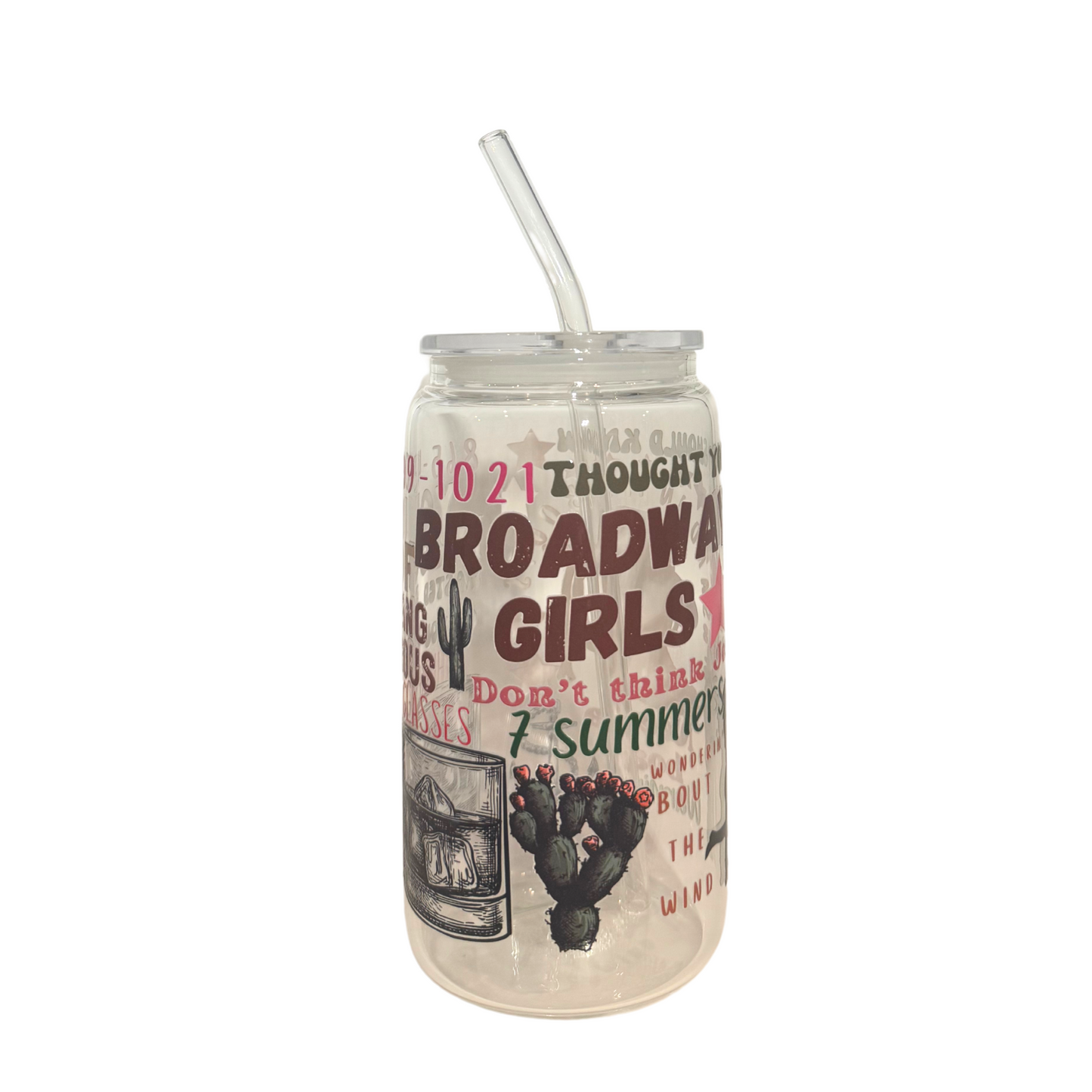 MW 3 500ml Glass (16oz) Can Cup