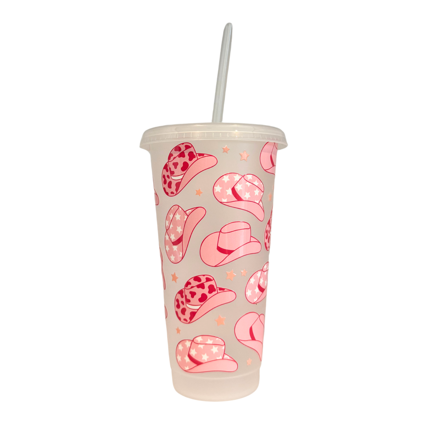 Cowgirl Hat 700ml Plastic Tumbler