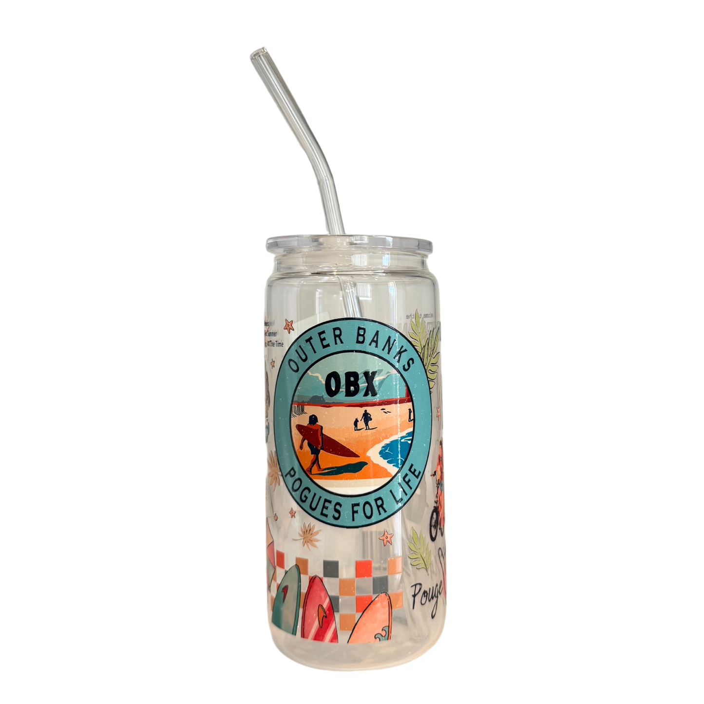 Outerbanks 600ml Glass (20oz) Can Cup