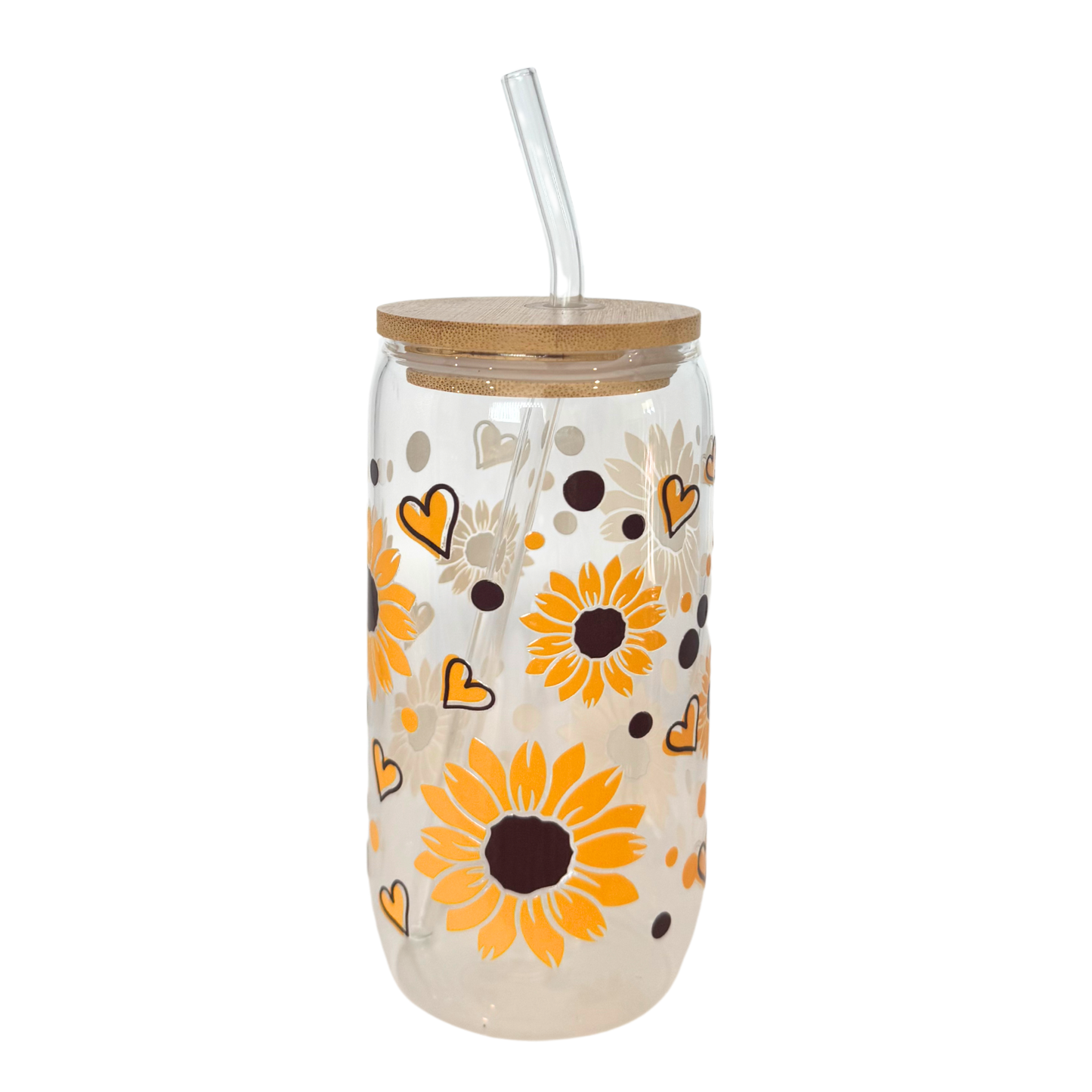 Sunflower Cup 470ml (16oz) Can Cup
