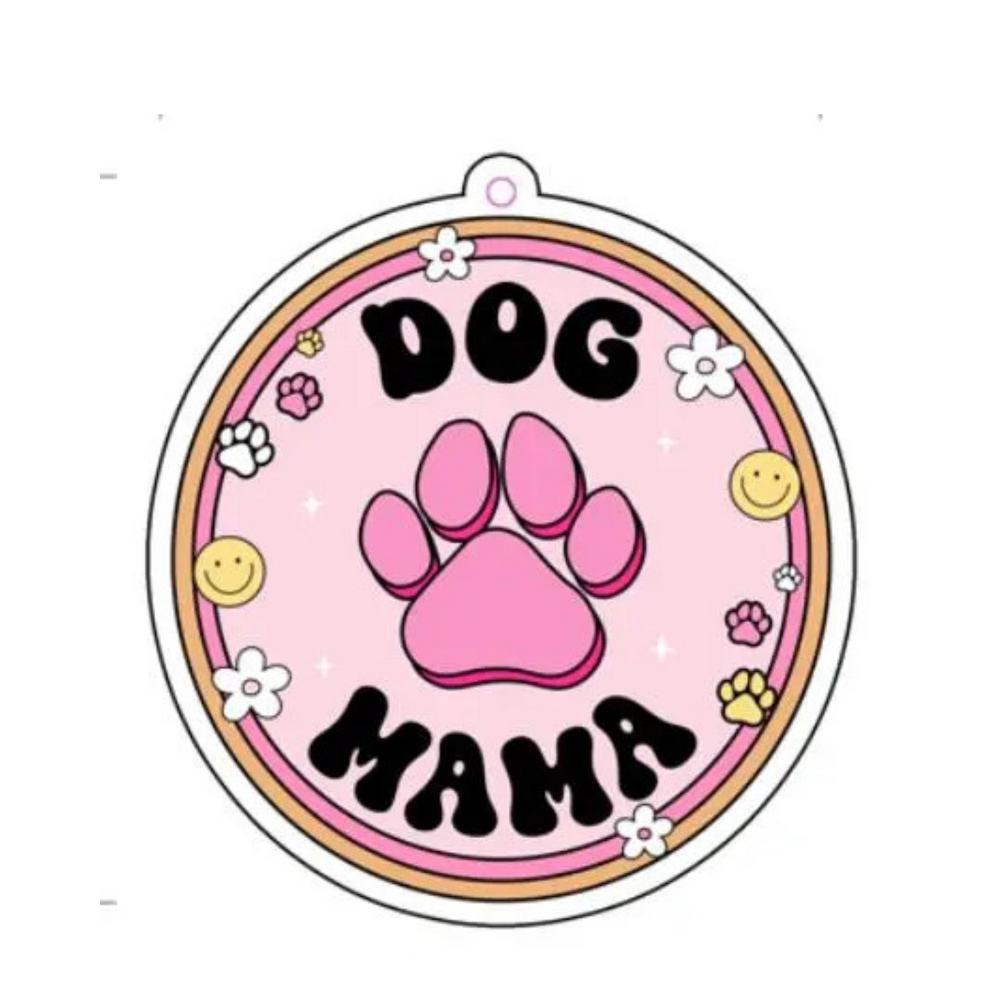 Dog Mama Car Air Freshener