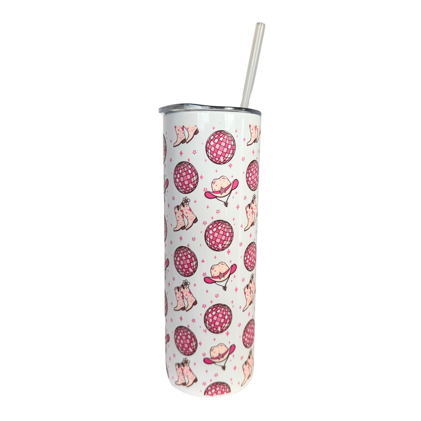Disco, Boots + Hat 600ml Insulated Tumbler