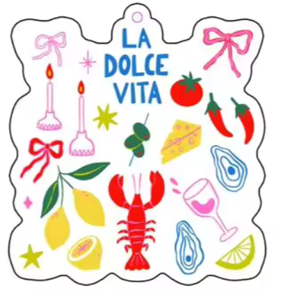 La Dolce Vita Car Air Freshener