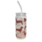 Dachshund 600ml Glass (20oz) Can Cup