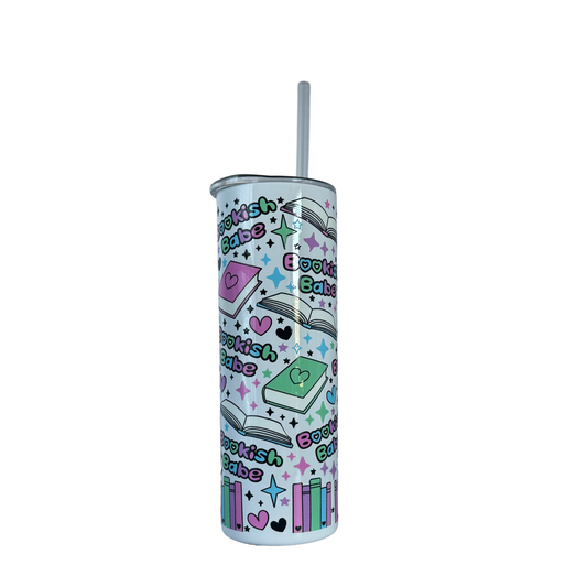 Bookish Babe 600ml Insulated Tumbler