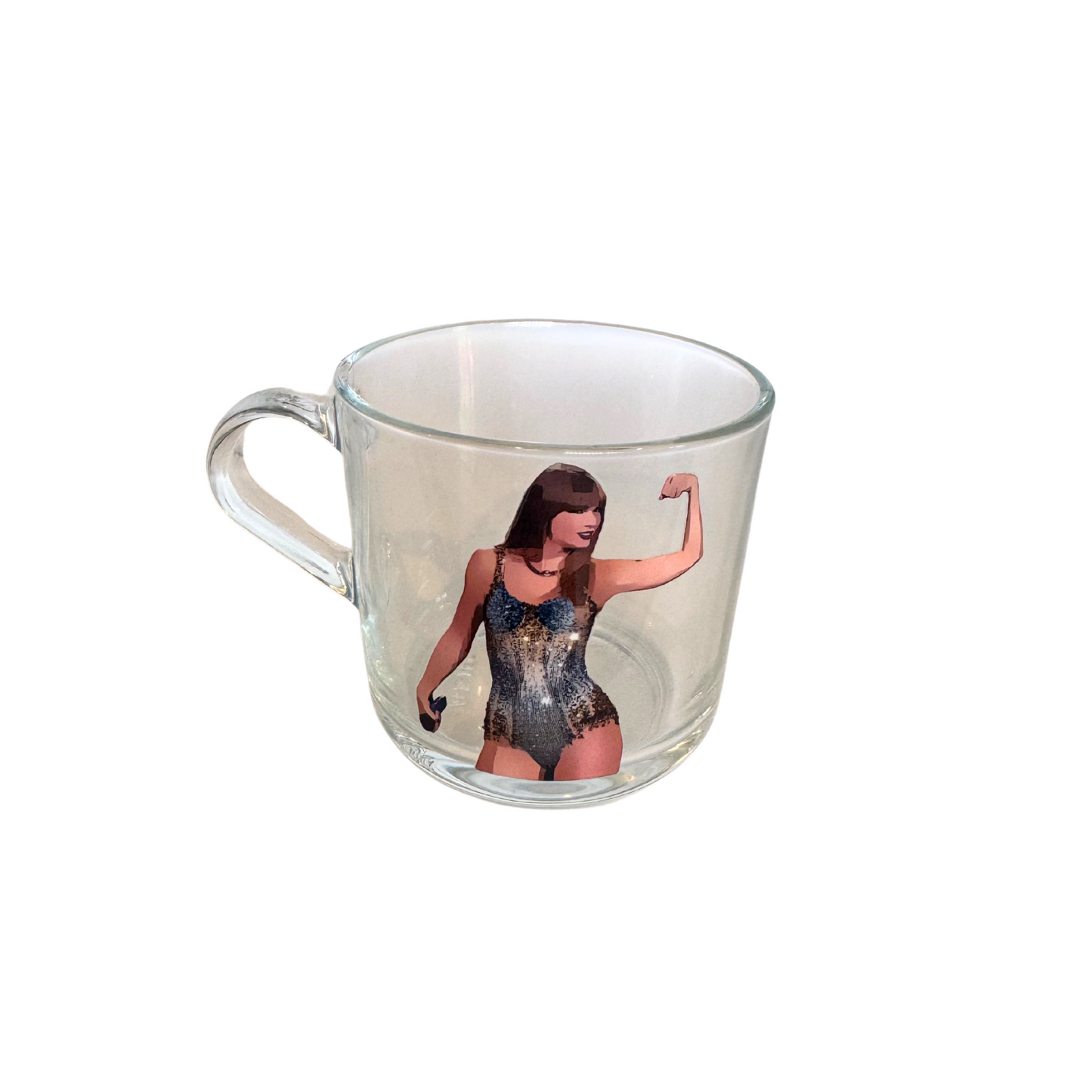 TS Large 360ml Glass Mug