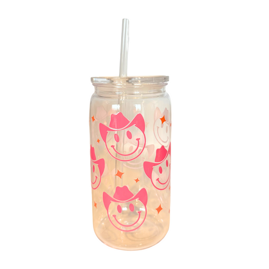 Howdy Acrylic 500ml (16oz) Can Cup
