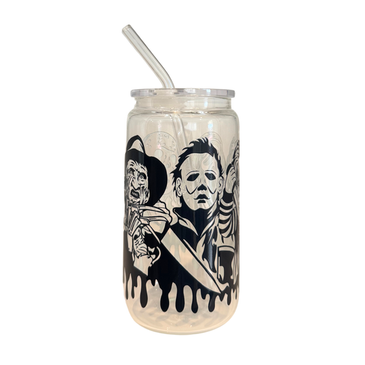 Horror 2 500ml Glass (16oz) Can Cup