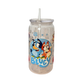 Blue Dog 2 Acrylic 500ml (16oz) Can Cup