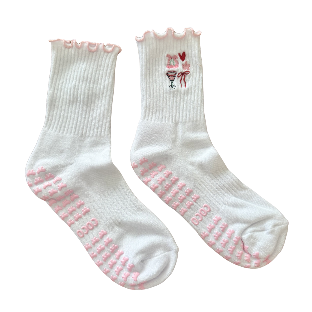 Main Character Frill Coco Club Grip Sock