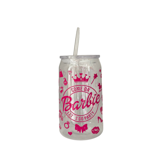 Doll Party Acrylic 470ml (16oz) Can Cup