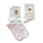 Teddy Bear Frill Coco Club Grip Sock