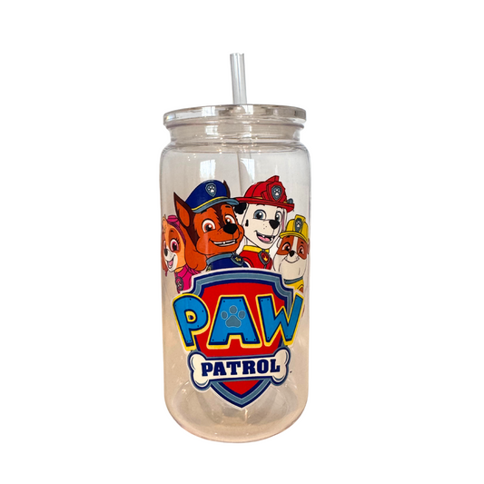 Pups Acrylic 500ml (16oz) Can Cup
