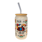 Friends Frosted Glass 500ml (16oz) Can Cup