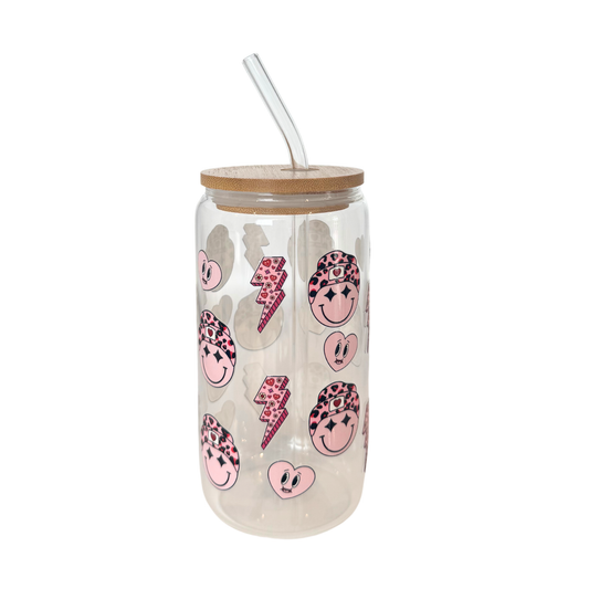 Groovy Smile 470ml (16oz) Can Cup