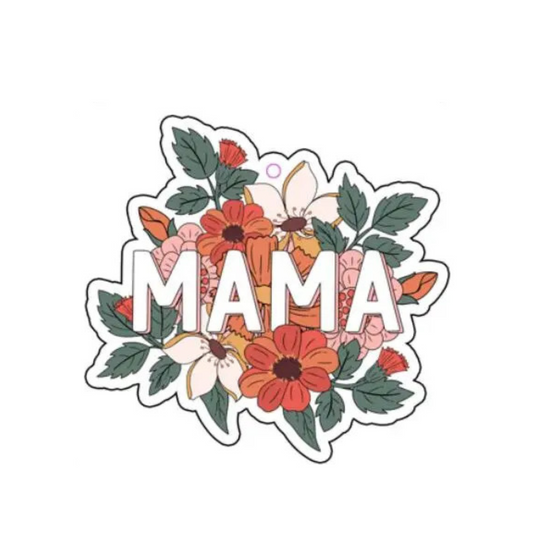 Mama Floral Car Air Freshener