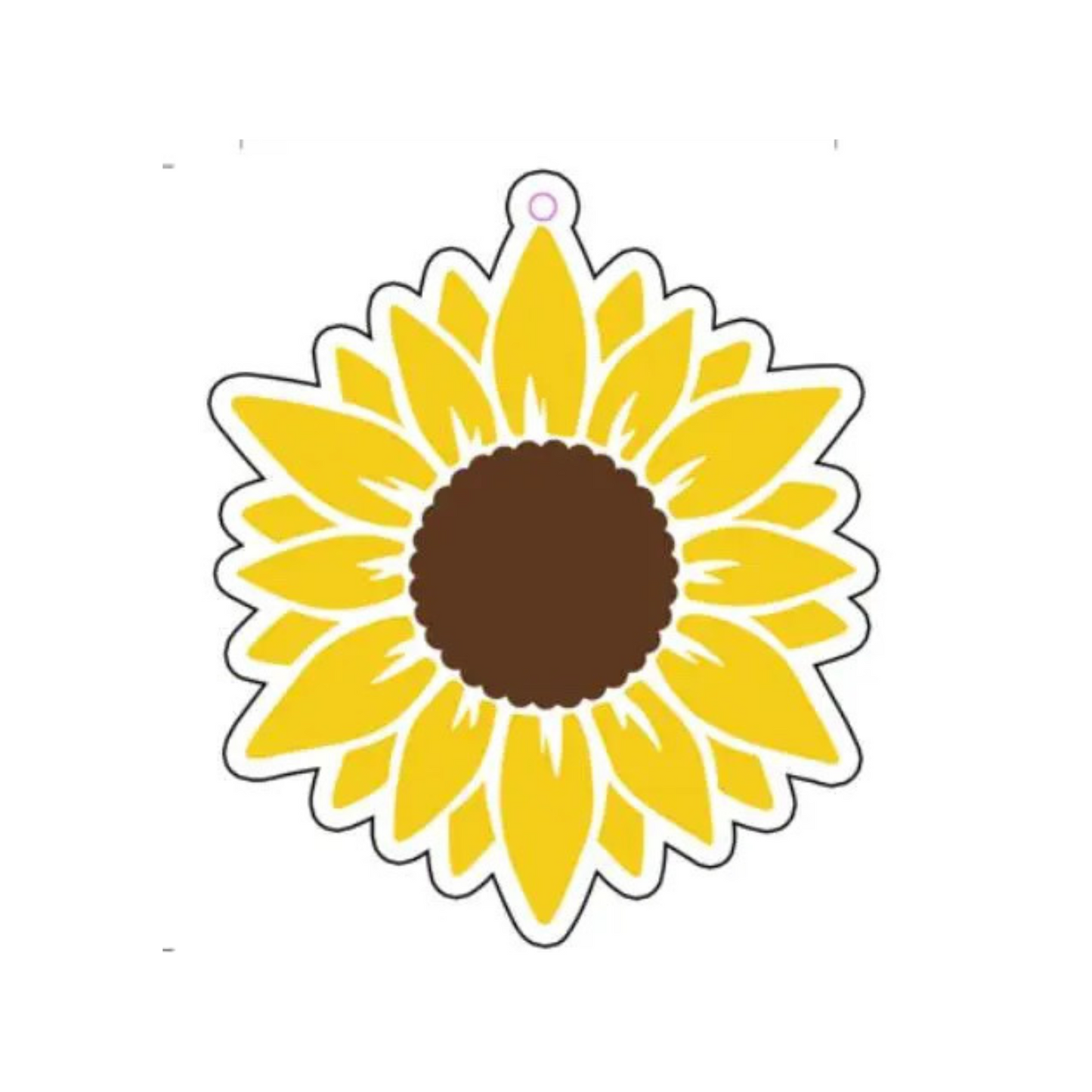 Sunflower Car Air Freshener