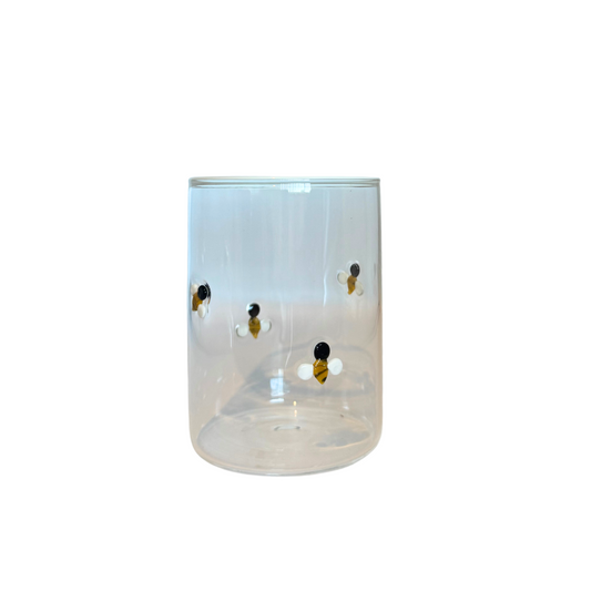 Bee Signature Sip Cold Glass
