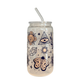 Amethyst Orbit 500ml Glass (16oz) Can Cup