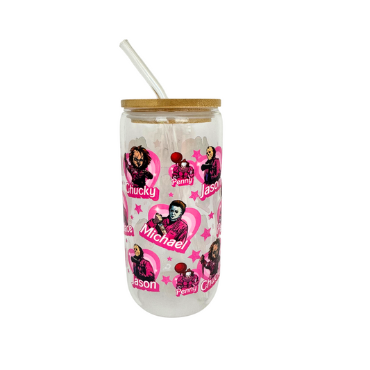Pink Horror 470ml (16oz) Can Cup