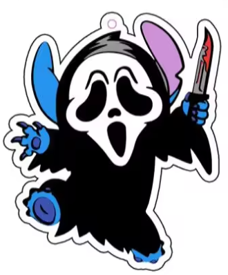 626 Horror Car Air Freshener