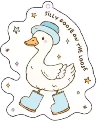 Silly Goose Car Air Freshener