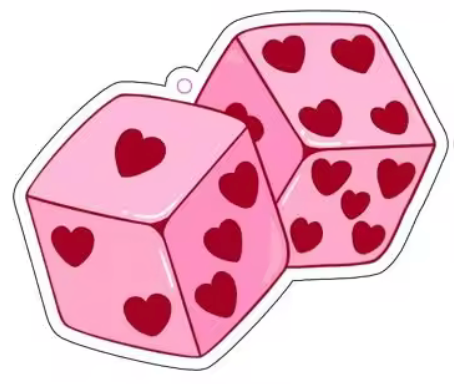 Dice Car Air Freshener