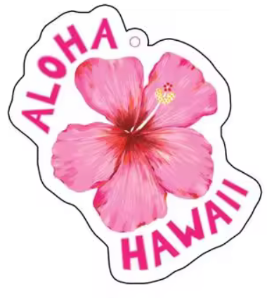 Aloha Hawaii Car Air Freshener