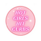 Hot Girls Hit Curbs Car Air Freshener